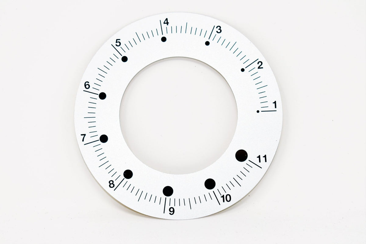 EK 43 Grind adjuster LABEL with smaller incremental adjuster markings - The Noble Barista-Mahlkönig-301883