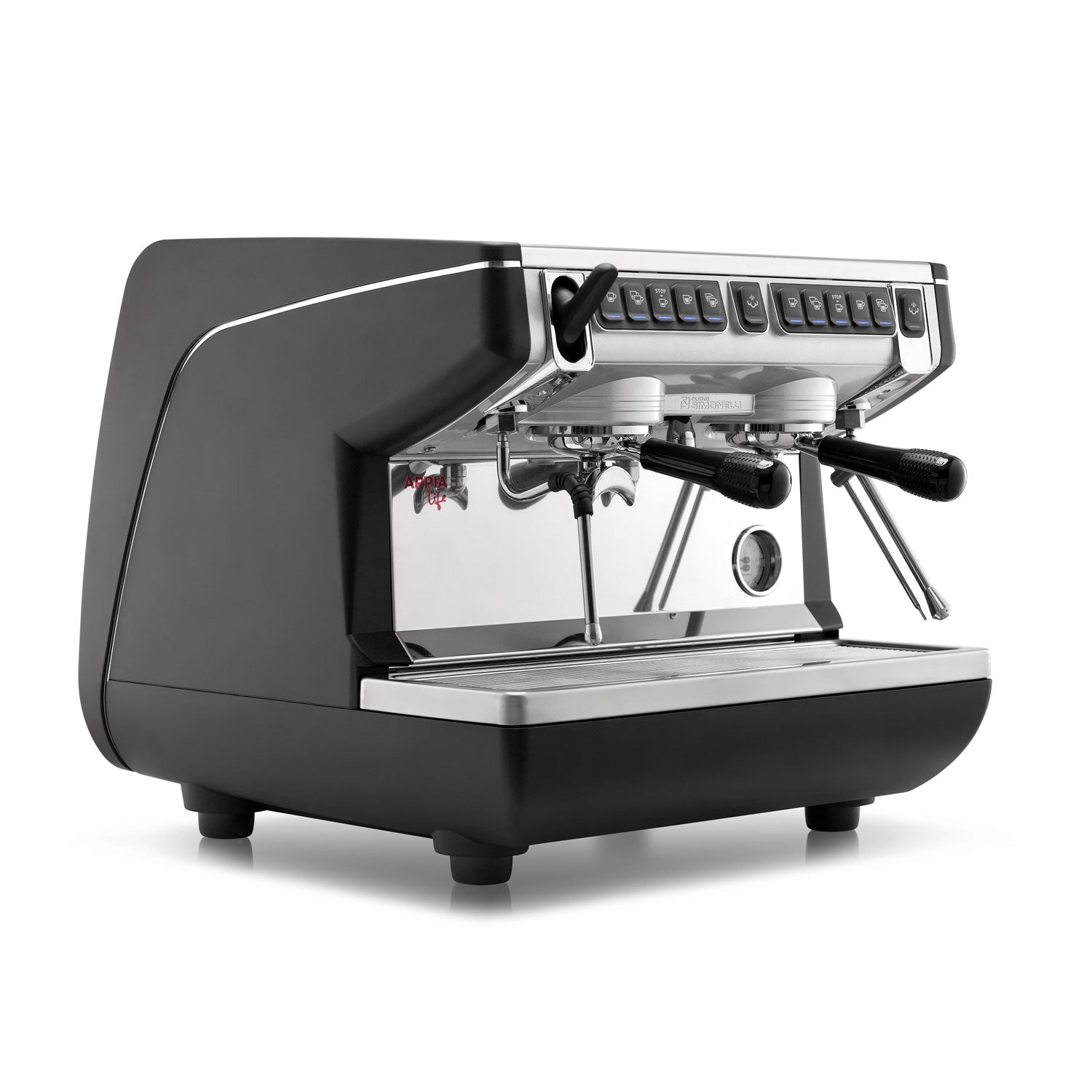 Nuova Simonelli Appia Life Compact 2 Group Volumetric Espresso Machine - 110v - The Noble Barista-Nuova Simonelli-NSAPPLIFE2GR-COMPACT-110V