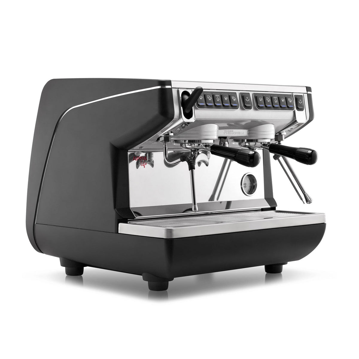 Nuova Simonelli Appia Life Compact 2 Group Volumetric Espresso Machine - 110v w/ Autosteam - The Noble Barista-Nuova Simonelli-NSAPPLIFE2GR-COMPACT-AS-110V