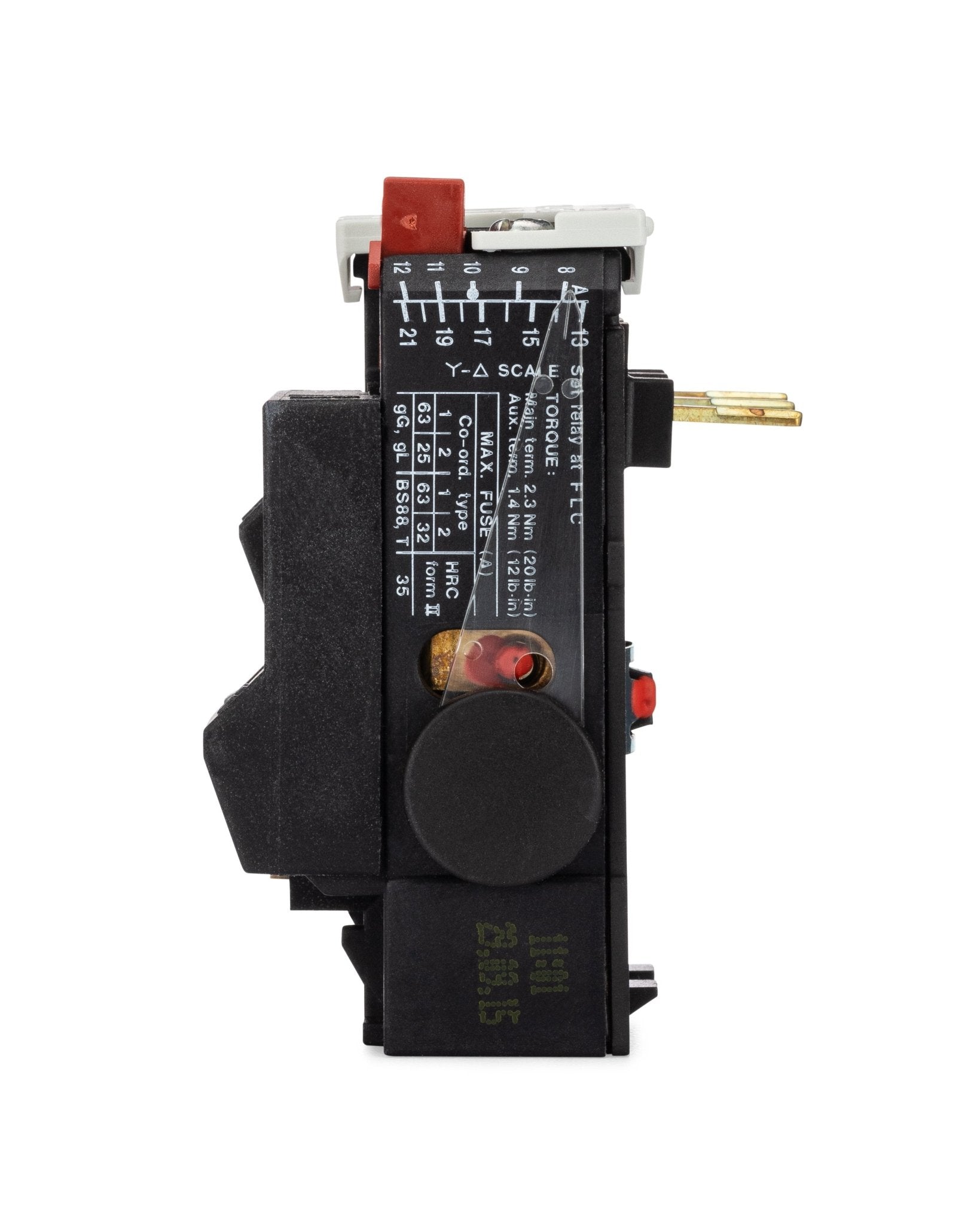 VTA 6S Circuit Breaker, adjust. 9.3 Amp, 208V/60cy/3~ // Ti 16 C 8.0 - 12.0 Amp - The Noble Barista-Mahlkönig-302338